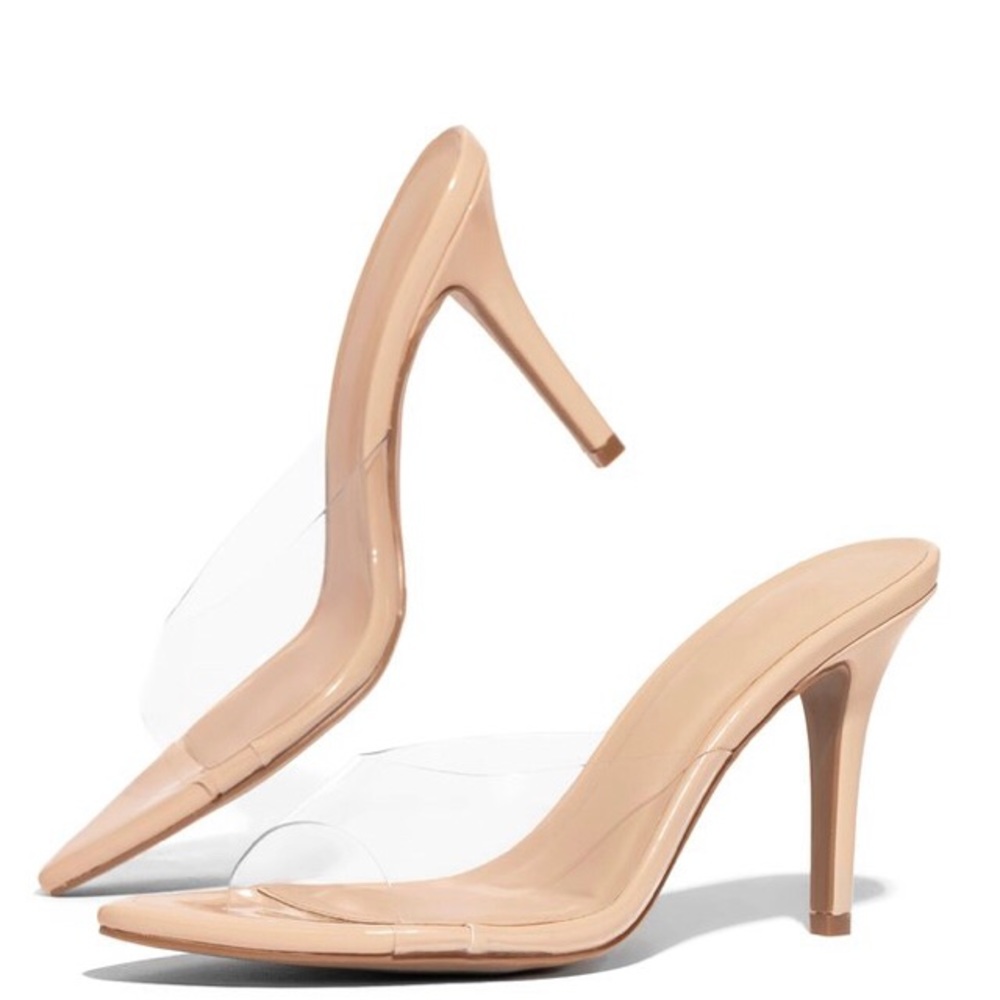 New Translucent mule heel 6 - Picture 6 of 8